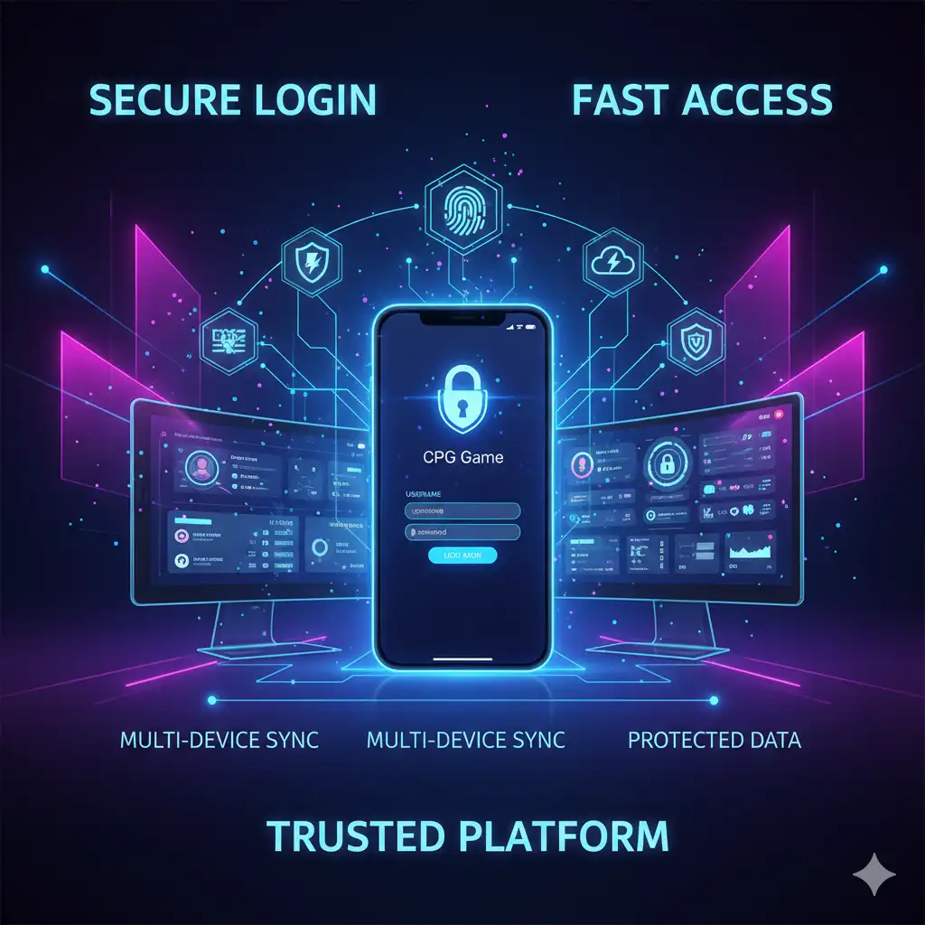 CPG Game Login Secure Access