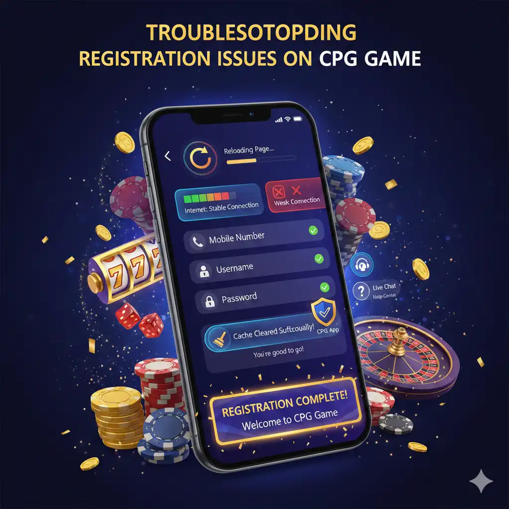 Troubleshooting Registration Issues on CPG Game